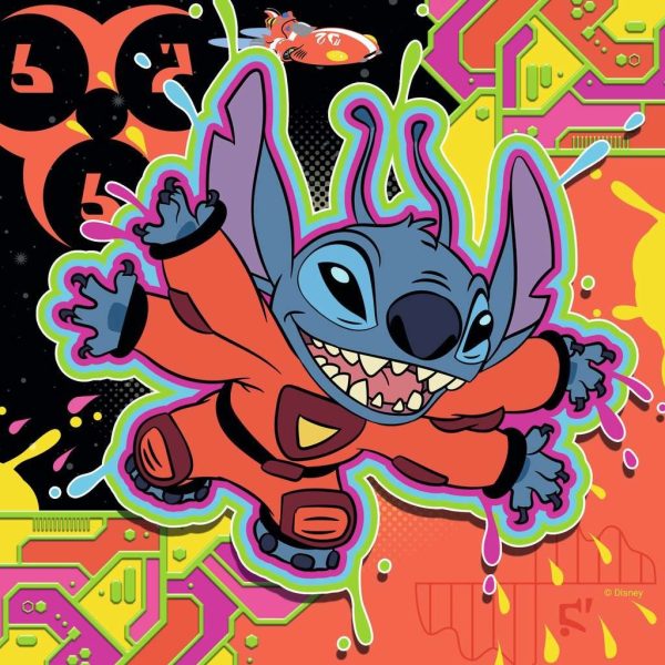 Puzzel (3x49stuks) - Disney Stitch - Afbeelding 5
