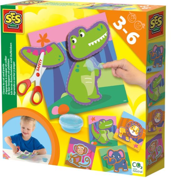 SES Creative - Ik leer knippen en plakken