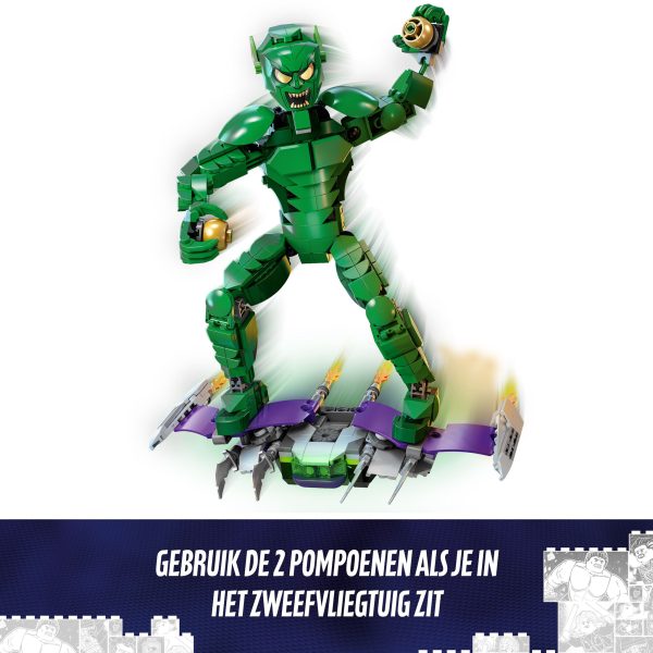 LEGO Marvel Studios Spider-Man Green Goblin bouwfiguur - 76284 - Afbeelding 4