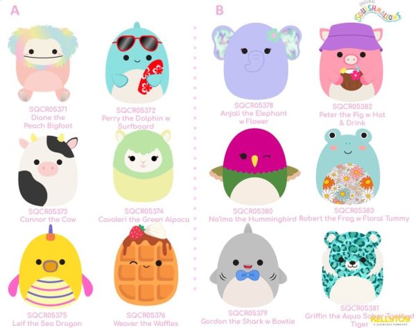 Squishmallows - Knuffel (pluche) 19cm - 1 exemplaar