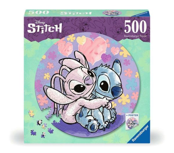Puzzel (500stuks) - Circle of Colors - Disney Stitch