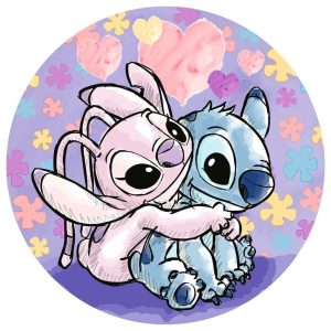 Puzzel (500stuks) – Circle of Colors – Disney Stitch