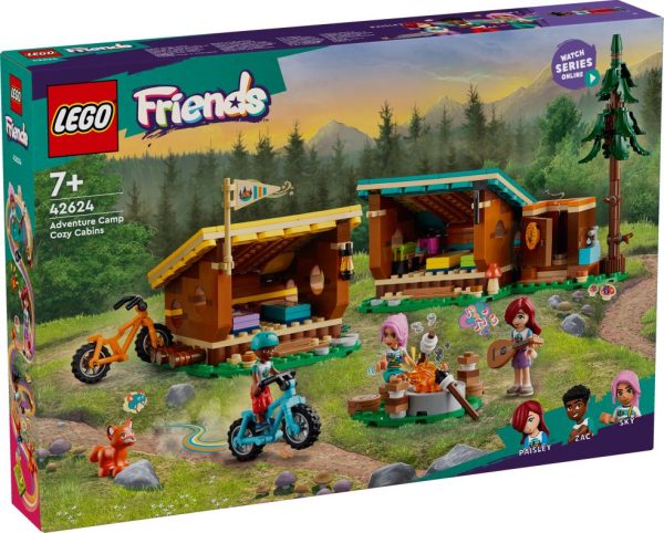 LEGO Friends Avonturenkamp knusse boshutten - 42624
