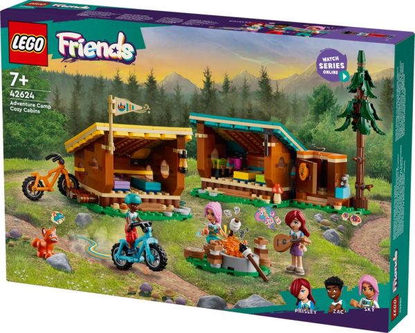 LEGO Friends Avonturenkamp knusse boshutten - 42624 - Afbeelding 2