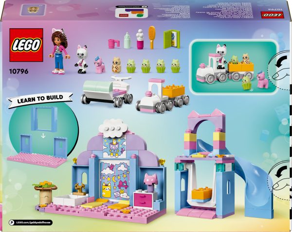 LEGO Gabby's Dollhouse Gabby's kittendagverblijf - 10796 - Afbeelding 4