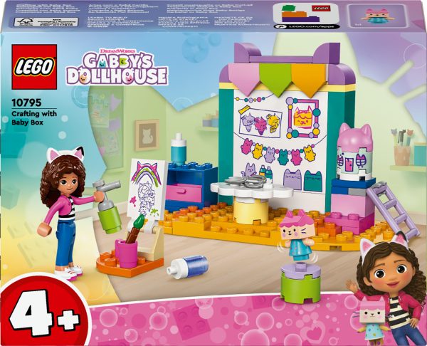 LEGO Gabby's Dollhouse Knutselen met Babykitty - 10795