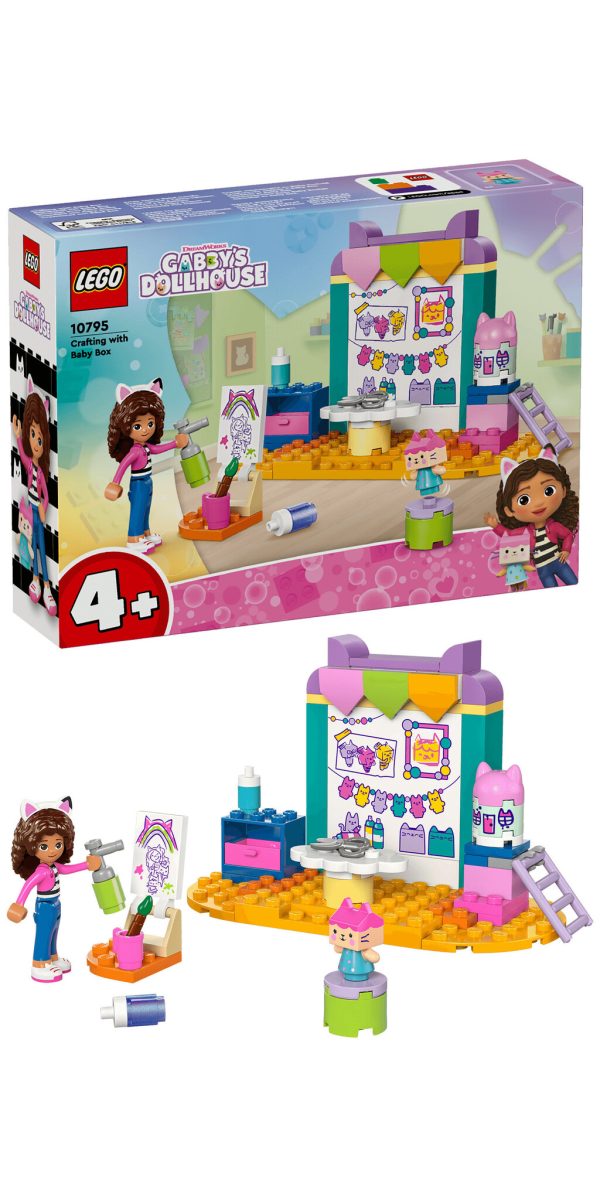 LEGO Gabby's Dollhouse Knutselen met Babykitty - 10795 - Afbeelding 9