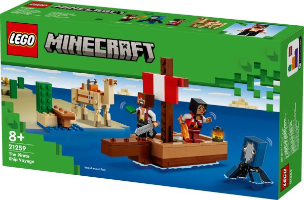 LEGO Minecraft De piratenschipreis - 21259 - Afbeelding 6