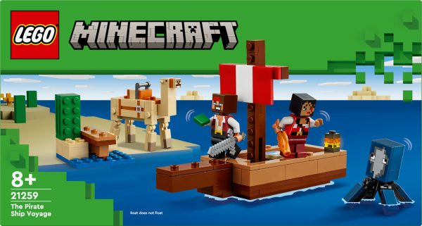 LEGO Minecraft De piratenschipreis - 21259 - Afbeelding 7