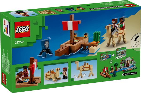 LEGO Minecraft De piratenschipreis - 21259 - Afbeelding 8
