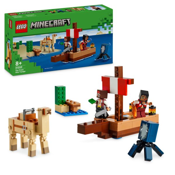 LEGO Minecraft De piratenschipreis - 21259 - Afbeelding 9