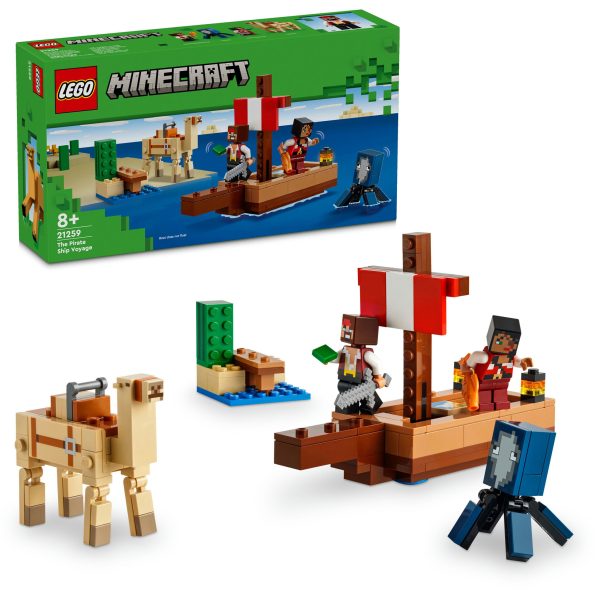 LEGO Minecraft De piratenschipreis - 21259 - Afbeelding 10