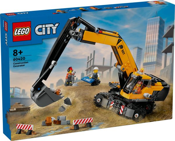 LEGO City Gele graafmachine - 60420 - Afbeelding 5
