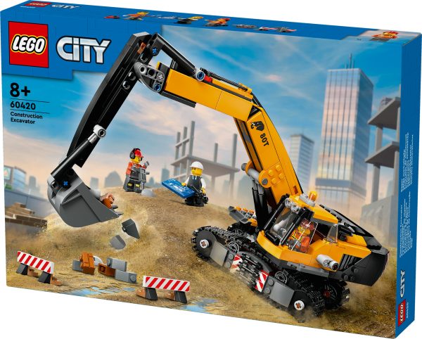 LEGO City Gele graafmachine - 60420 - Afbeelding 6