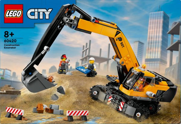 LEGO City Gele graafmachine - 60420 - Afbeelding 7
