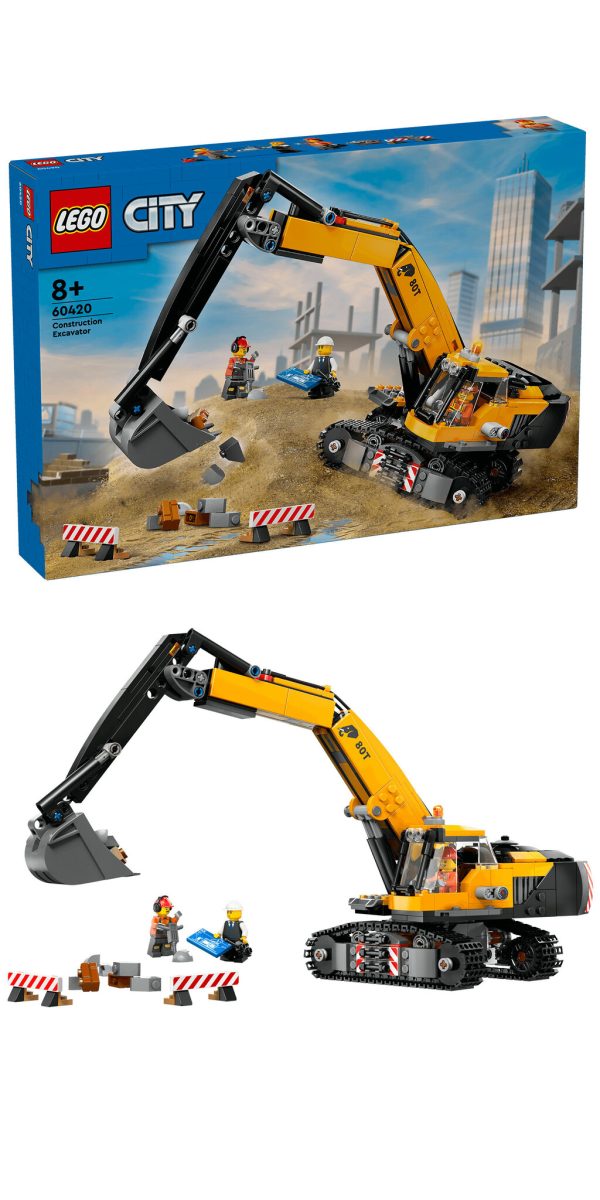 LEGO City Gele graafmachine - 60420 - Afbeelding 9