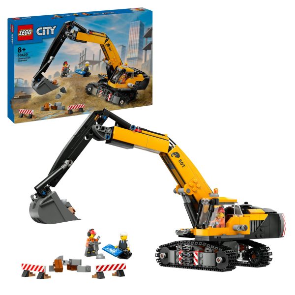 LEGO City Gele graafmachine - 60420 - Afbeelding 10