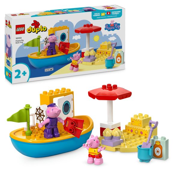 LEGO Duplo Peppa Pig bootreis - 10432 - Afbeelding 9