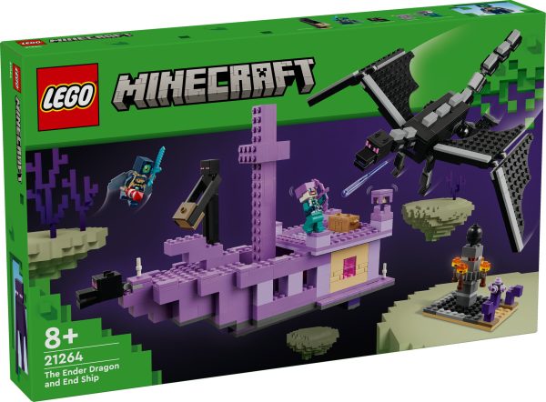 LEGO Minecraft De Enderdraak en het End-schip - 21264 - Afbeelding 5