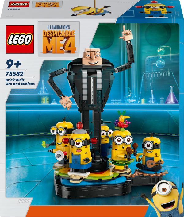 LEGO Despicable Me 4 Bouwbare Gru en Minions - 75582