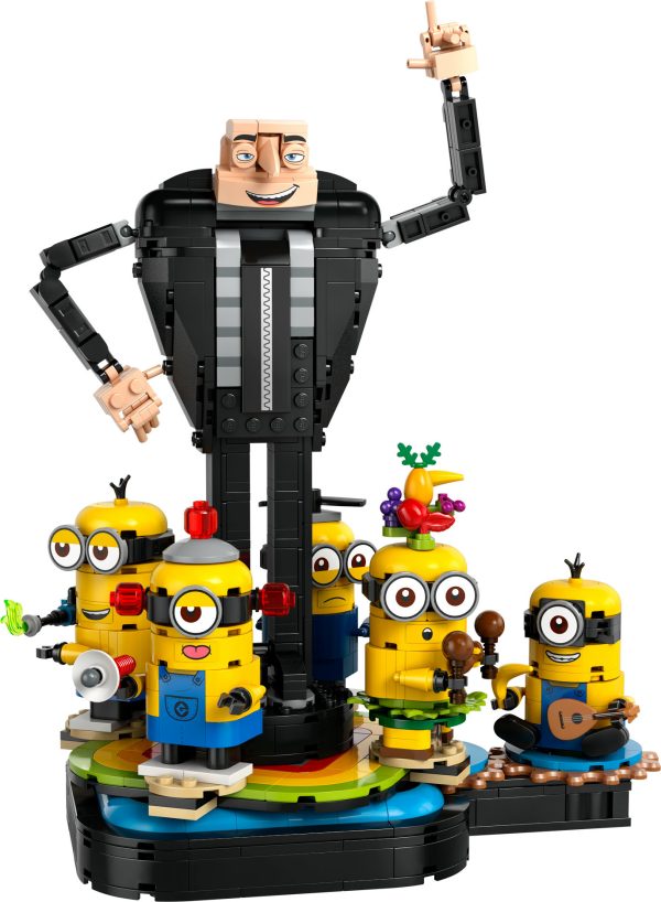 LEGO Despicable Me 4 Bouwbare Gru en Minions - 75582 - Afbeelding 2