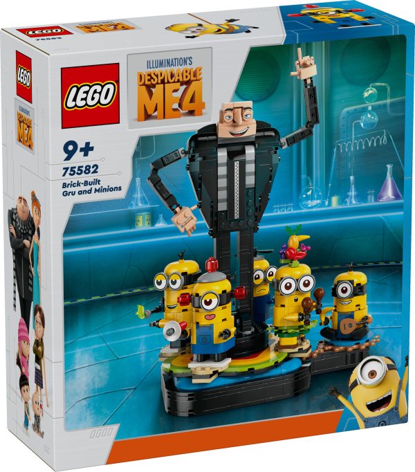 LEGO Despicable Me 4 Bouwbare Gru en Minions - 75582 - Afbeelding 5