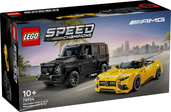 LEGO Speed Champions Mercedes-AMG G en Mercedes-AMG SL - 76924 - Afbeelding 5
