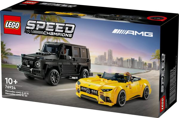 LEGO Speed Champions Mercedes-AMG G en Mercedes-AMG SL - 76924 - Afbeelding 6