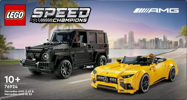 LEGO Speed Champions Mercedes-AMG G en Mercedes-AMG SL - 76924 - Afbeelding 7
