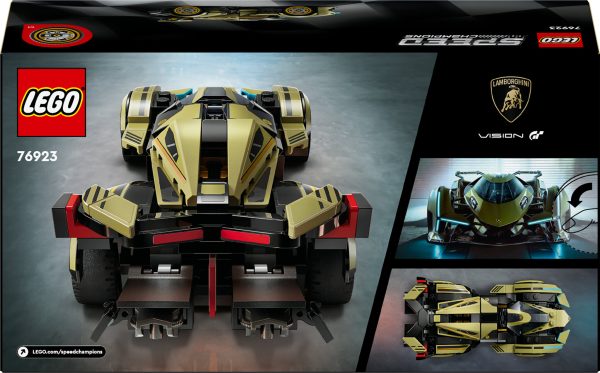 LEGO Speed Champions Lamborghini Lambo V12 Vision GT Supercar - 76923 - Afbeelding 4