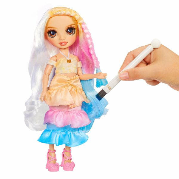 Rainbow High WaterColor & Create NEW Theme Doll - purple eyes - Afbeelding 6