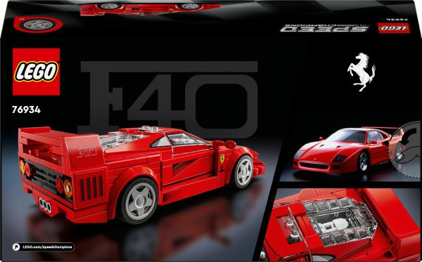 LEGO Speed Champions Ferrari F40 supercar - 76934 - Afbeelding 4