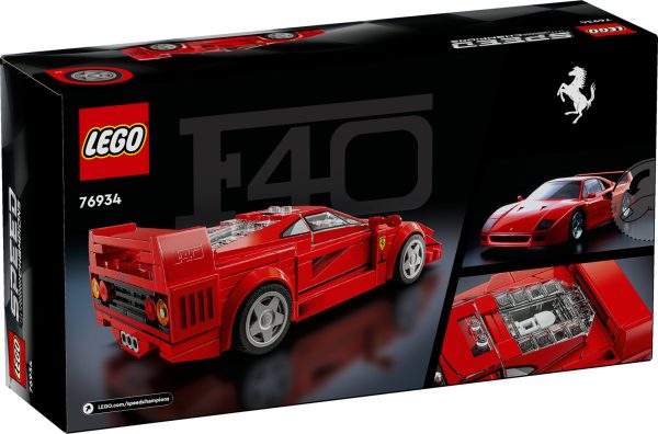 LEGO Speed Champions Ferrari F40 supercar - 76934 - Afbeelding 8