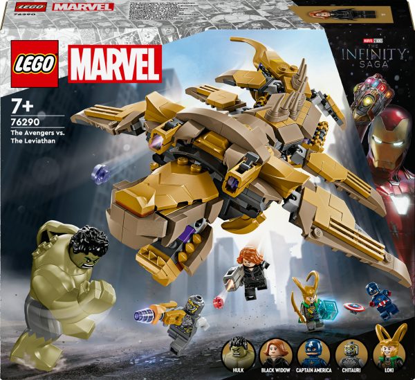 LEGO Marvel Avengers De Avengers vs. de Leviathan - 76290
