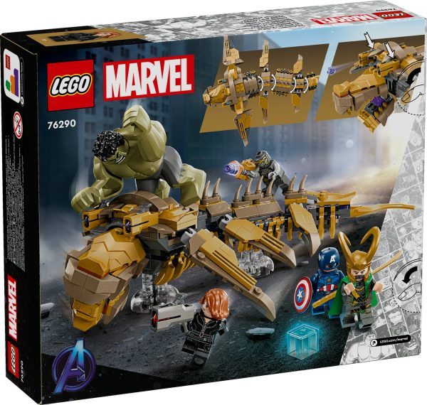LEGO Marvel Avengers De Avengers vs. de Leviathan - 76290 - Afbeelding 8