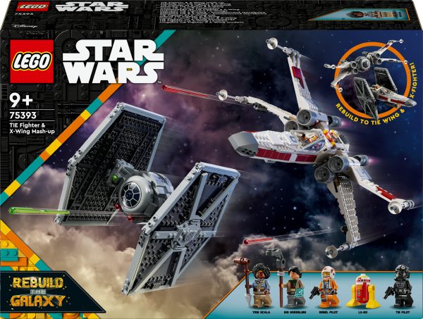 LEGO Star Wars TIE Fighter en X-wing combi - 75393