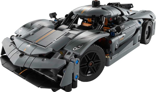 LEGO Technic - Koenigsegg Jesko Absolut grijze hypercar - Afbeelding 2