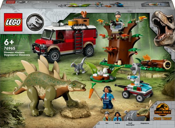 LEGO Jurassic World Dinosaurusmissies: Stegosaurus ontdekking - 76965