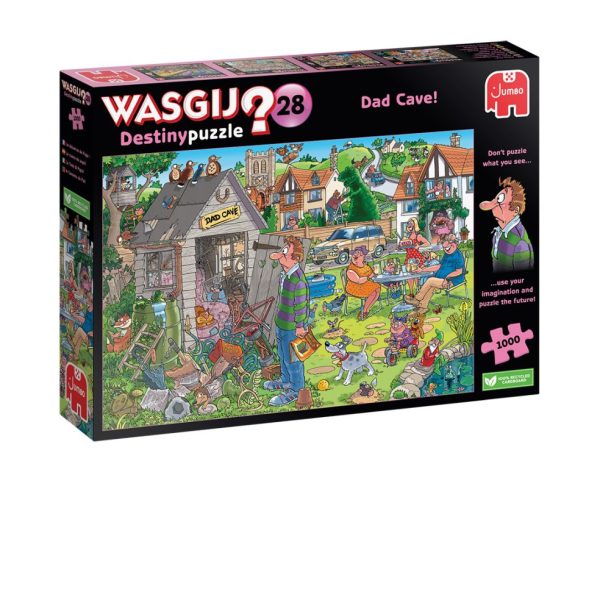 Wasgij? Destiny 28 - De mancave van pa! (1000stuks)