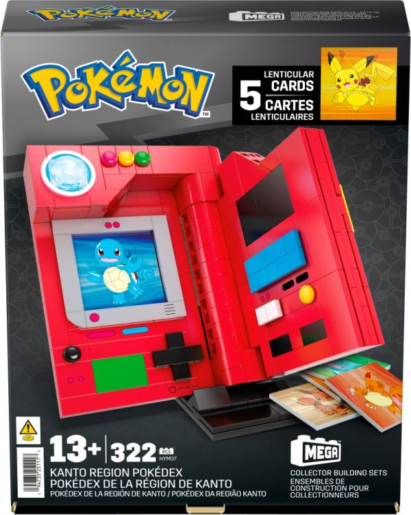 Mega Construx Pokémon - Kanto Region Pokédex