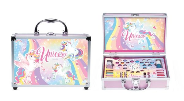 Make-up Koffer Aluminium - Unicorn