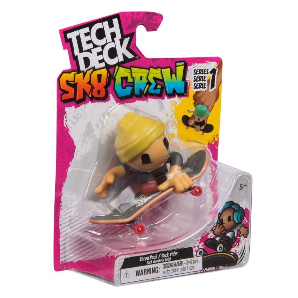 Tech Deck - Sk8 Crew - 96 Mm Boards 1-Pack Ass.