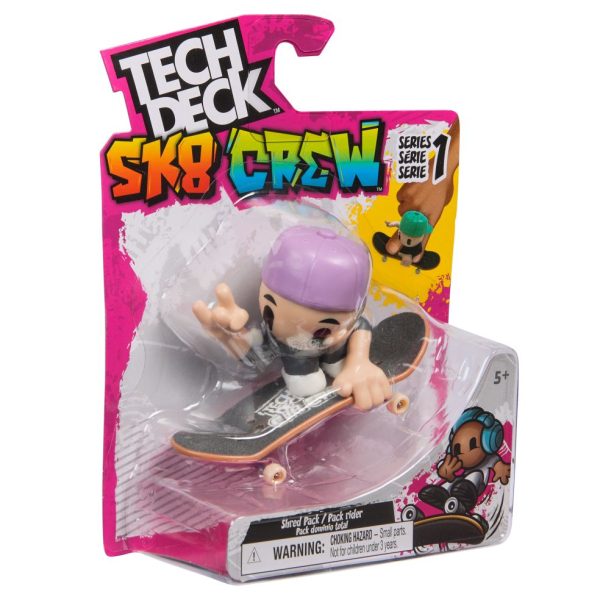 Tech Deck - Sk8 Crew - 96 Mm Boards 1-Pack Ass. - Afbeelding 8