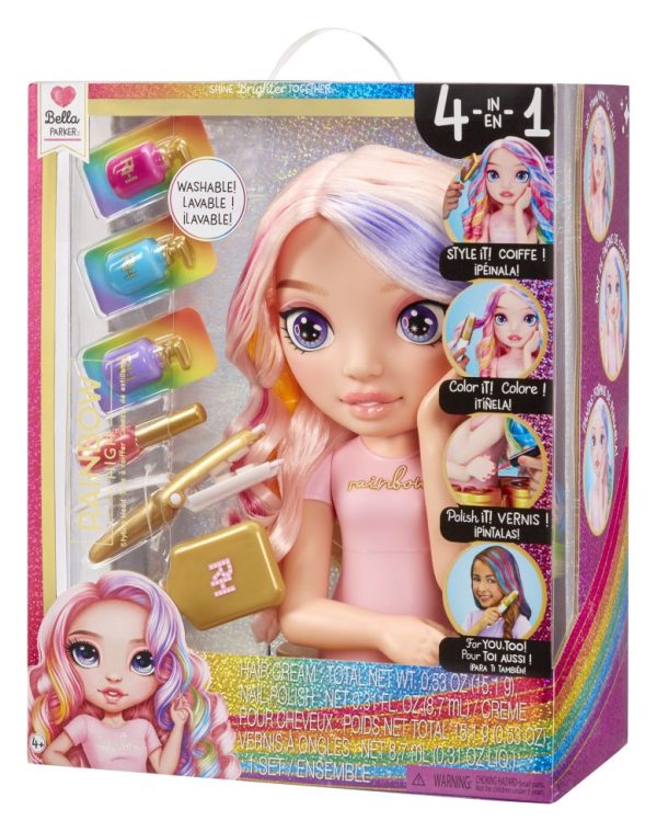 Rainbow High Stylinghoofd. 4+. 83320889 - Afbeelding 2