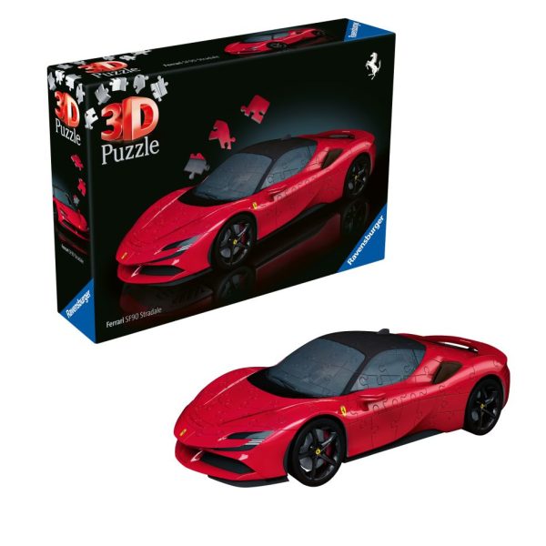 3D Puzzel 108 stuks - Ferrari SF90 Stradale. 8+ - Afbeelding 4