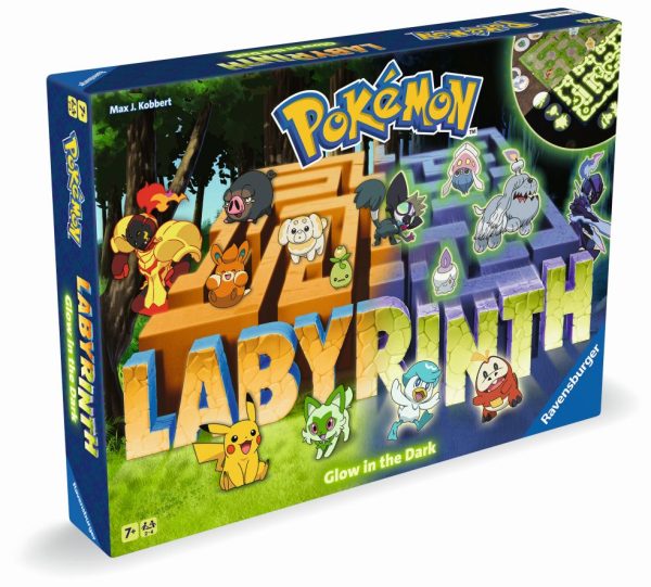 Pokémon Labyrinth Glow in the Dark. 7+