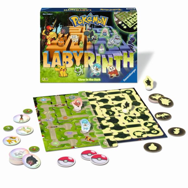 Pokémon Labyrinth Glow in the Dark. 7+ - Afbeelding 3