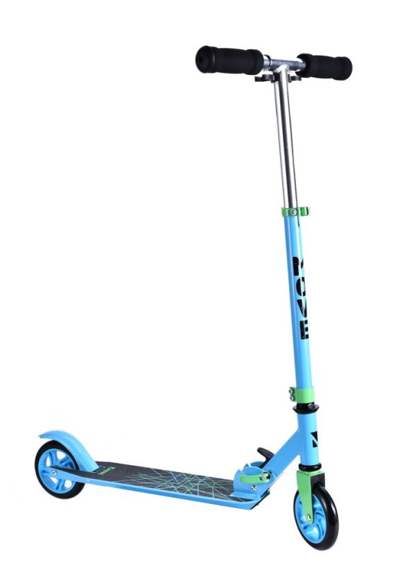 Scooter 125 mm - Stripes blauw. 8+