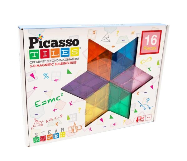 Picasso Tiles - Geometry 16 Delig 3+