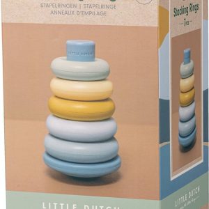 Little dutch stapelringen blauw